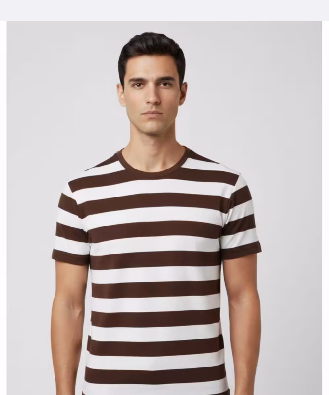 Men’s Jaquard T-shrits - Image 4