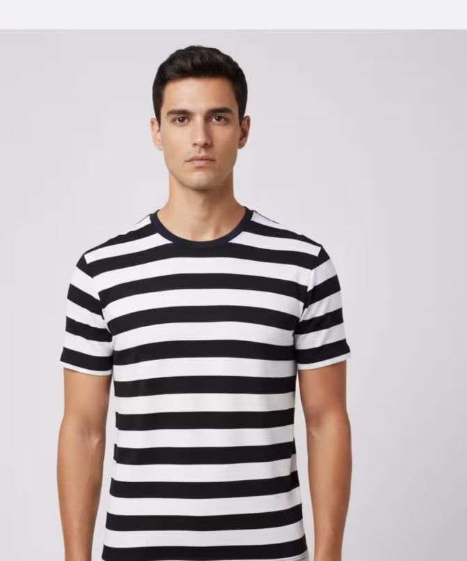 Men’s Jaquard T-shrits - Image 5