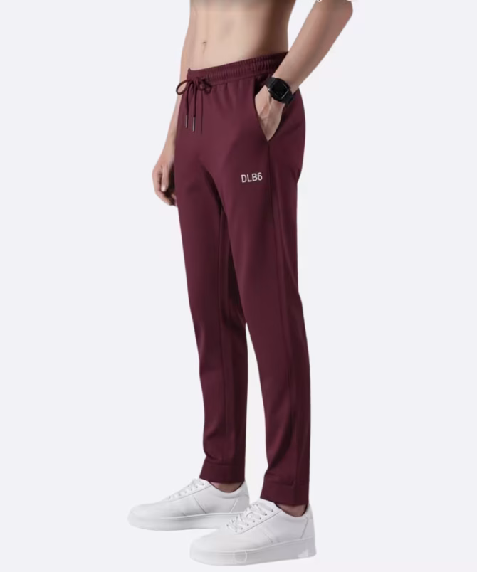Men’s NY Lycra Polyester Track Pants – Solid Pattern | Wholesale Gym & Casual Wear - Image 5