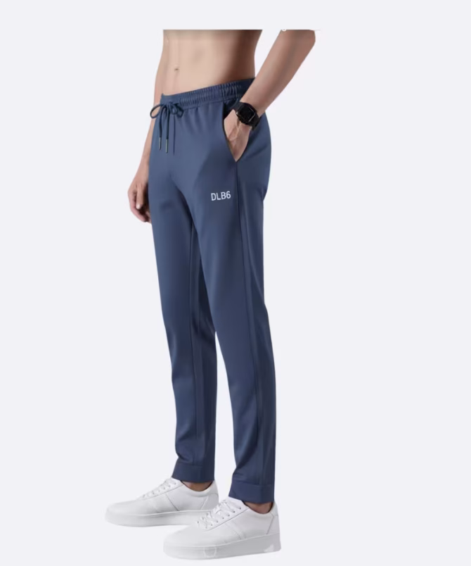 Men’s NY Lycra Polyester Track Pants – Solid Pattern | Wholesale Gym & Casual Wear - Image 6
