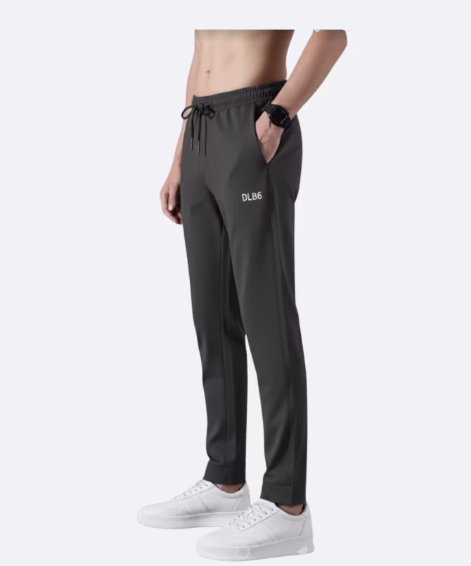 Men’s NY Lycra Polyester Track Pants – Solid Pattern | Wholesale Gym & Casual Wear - Image 7