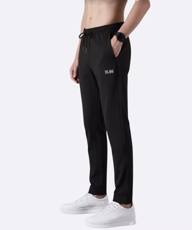 Men’s NY Lycra Polyester Track Pants – Solid Pattern | Wholesale Gym & Casual Wear - Image 8