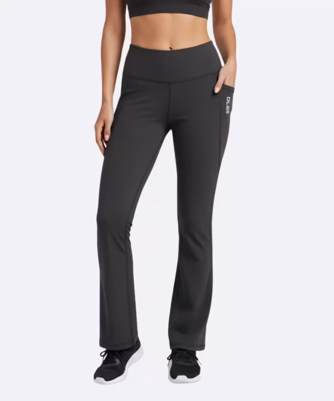 Wholesale Women Flare Leggings – Nylon Lycra Yoga & Gym Wear | Delhi86 - Image 7